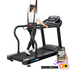 Bieżnia rehabilitacyjna z poręczami inSPORTline inCondi T5000+ ∙ prędkość 0,5-8 km/h ∙ nośność 180 kg ∙ 18 programów ∙ Bluetooth
