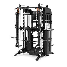 Profesjonalna brama / suwnica Smitha inSPORTline CC700 ∙ 2×100 kg stos ∙ wyciągi, poręcze, akcesoria ∙ solidna konstrukcja