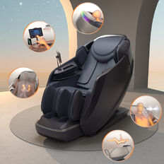 Fotel masujący inSPORTline Balsadena ∙ masaż 4D, powietrzny ∙ ogrzewanie ∙ Bluetooth ∙ Zero Gravity ∙ Zero Space