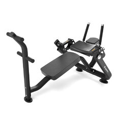 Maszyna do ćwiczeń mięśni brzucha na ławce skośnej inSPORTline Velocer Plate Loaded ∙ obciążenie talerzami ∙ nośność 180 kg