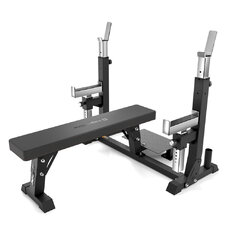 Ławka do wyciskania Bench Press inSPORTline X-NT BP20 ∙ nośność 500 kg ∙ stojak 350 kg ∙ podest asekuranta