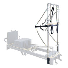 Wieża do reformera pilates inSPORTline Comfolder EVO ∙ nośność 100 kg ∙ 45 oczek mocujących ∙ uchwyt V regulowany