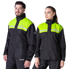 Kurtka motocyklowa przeciwdeszczowa W-TEC Rinstop ∙ wodoodporna ∙ odblaskowa Visionight ∙ ripstop ∙ mesh ∙ lekka kompaktowa