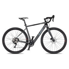 Rower elektryczny gravelowy 4EVER ENGRAVE PRO ∙ osprzęt Shimano GRX ∙ lekka waga 15,3 kg ∙ zasięg do 80 km ∙ karbonowy widelec ∙ gravel