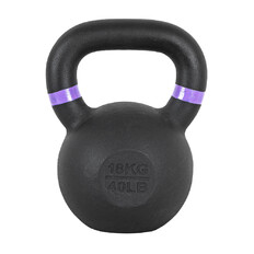 Hantel żeliwny Kettlebell inSPORTline Powder 18kg - OUTLET