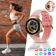 Smartwatch inSPORTline Manzon wodoodporny z funkcją rozmów, monitorowaniem zdrowia i AI