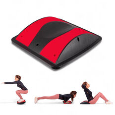 Deska do balansowania inSPORTline Nellio 36×35×9 cm ∙ nośność 150 kg ∙ mata TPE/PP ∙ antypoślizgowa ∙ wypustki masujące