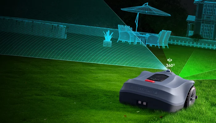 Roboty koszące z technologią LiDar