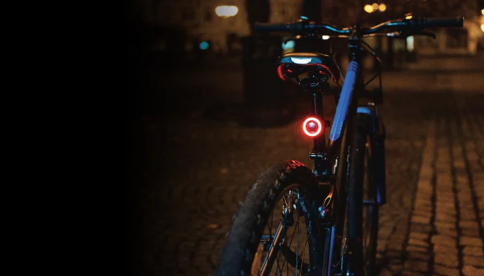Światła na bagażnik rowerowy