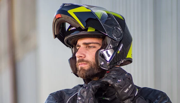 Kaski motocyklowe z otwieraną szczęką - damskie i męskie