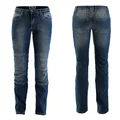 Damskie jeansowe spodnie motocyklowe