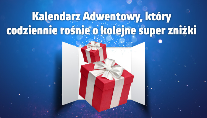 Kalendarz Adwentowy, który codziennie się powiększa o super rabaty!