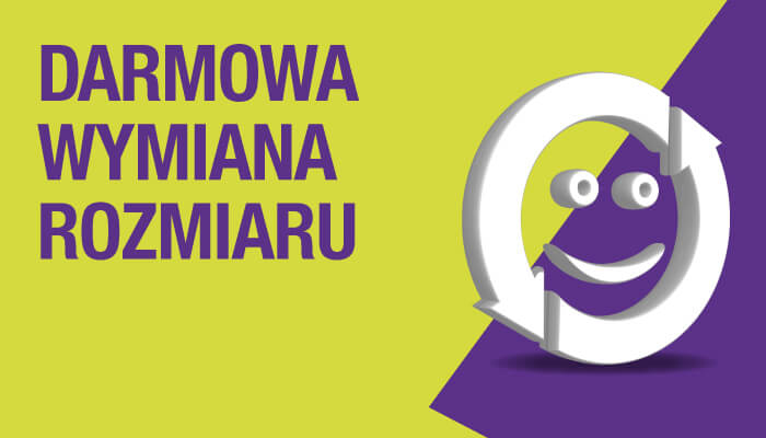 Darmowa wymiana rozmiaru