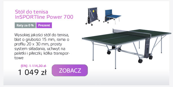 Stół do tenisa InSPORTline Power 700