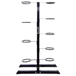 Stojak na piłki inSPORTline Ballrack H150 ∙ 9 regulowanych obręczy ∙ wys. 143 cm ∙ waga 15 kg ∙ solidna konstrukcja stalowa