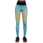 Damskie legginsy sportowe BAS BLACK Wave 90 - Kolorowy