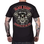 Koszulka motocyklowa T-shirt BLACK HEART Rascal