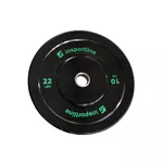 Gumowane obciążenie olimpijskie inSPORTline Bumper Plate Lite 10 kg 50 mm