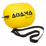 Boja pływacka Agama OPEN WATER 7 L - Żółty