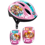 Kask i ochraniacze Psi Patrol Pink zestaw dla dzieci