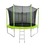 Trampolina ogrodowa z pełnym wyposażeniem inSPORTline Irbiso 366 cm