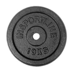Obciążenie żeliwne na gryf inSPORTline CastCzech 10 kg 30 mm