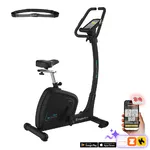 Rower treningowy pionowy inSPORTline inCondi UB60i + pas piersiowy - Czarny