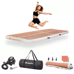 Ścieżka akrobatyczna Airtrack inSPORTline Airstunt 300x100x10 cm z pompka elektryczną