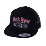 Czapka z daszkiem BLACK HEART Red Chopper Trucker