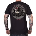 Koszulka motocyklowa T-shirt BLACK HEART Ember