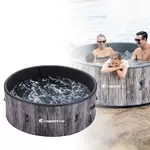 Jacuzzi ogrodowe z hydromasażem basen inSPORTline Novaqis 180x180x65 cm