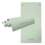 Mata do ćwiczeń z otworami inSPORTline Aero Advance 140x60x0,9 cm - miętowo-szary