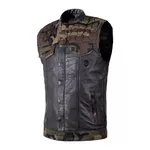Skórzana kamizelka motocyklowa W-TEC Black Heart Regimento