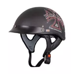 Kask motocyklowy W-TEC Black Heart V531 Iron Cross - Czarny