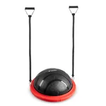Podkładka balansująca trener równowagi inSPORTline Dome Edge z gumowymi ekspanderami linkami 100 cm / 4,6 kg