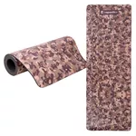 Mata do ćwiczeń fitness inSPORTline Camu 173x61x0,4 cm - Brązowy kamuflaż
