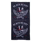 Wielofunkcyjna chusta na motor szalik ocieplacz na szyję W-TEC Black Heart Scarfest