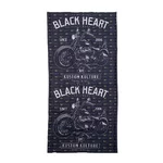 Wielofunkcyjna chusta na motor szalik ocieplacz na szyję W-TEC Black Heart Scarfest - Motorcycle