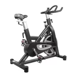 Masywny Spinningowy Rower Treningowy inSPORTline Airin - OUTLET - Czarno-srebrny