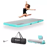 Ścieżka akrobatyczna do ćwiczeń Airtrack inSPORTline Airstunt 300x100x10 cm biała