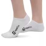 Skarpetki bambusowe do kostki stopki inSPORTline Silvatic Ankle AG+ antybakteryjne - 3 pary - Biały