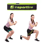 Solidna opaska, taśma oporowa fitness inSPORTline Hiplop S 60x6 cm / 13 kg - Fluo zielony