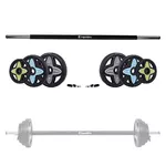 Sztanga + zestaw obciążeń inSPORTline Pumpstar 2–20 kg