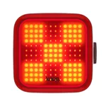 Lampka rowerowa tylna USB światło migające KNOG Blinder Grid