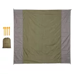 Koc piknikowy inSPORTline Dattino 210x200 cm + szpilki - Zielony