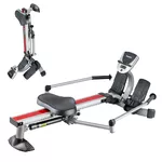 Wioślarz treningowy hydrauliczny inSPORTline Power Master X - Srebrny