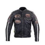 Męska skórzana kurtka motocyklowa W-TEC Sheawen Vintage