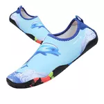 Dziecięce buty kąpielowe do wody inSPORTline Sunio - Niebieski