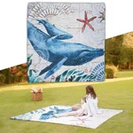 Koc piknikowy inSPORTline Maritino 208x197 cm + szpilki