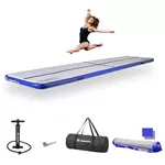 Ścieżka akrobatyczna Airtrack inSPORTline Airstunt 500x100x10 cm biała z pompką
